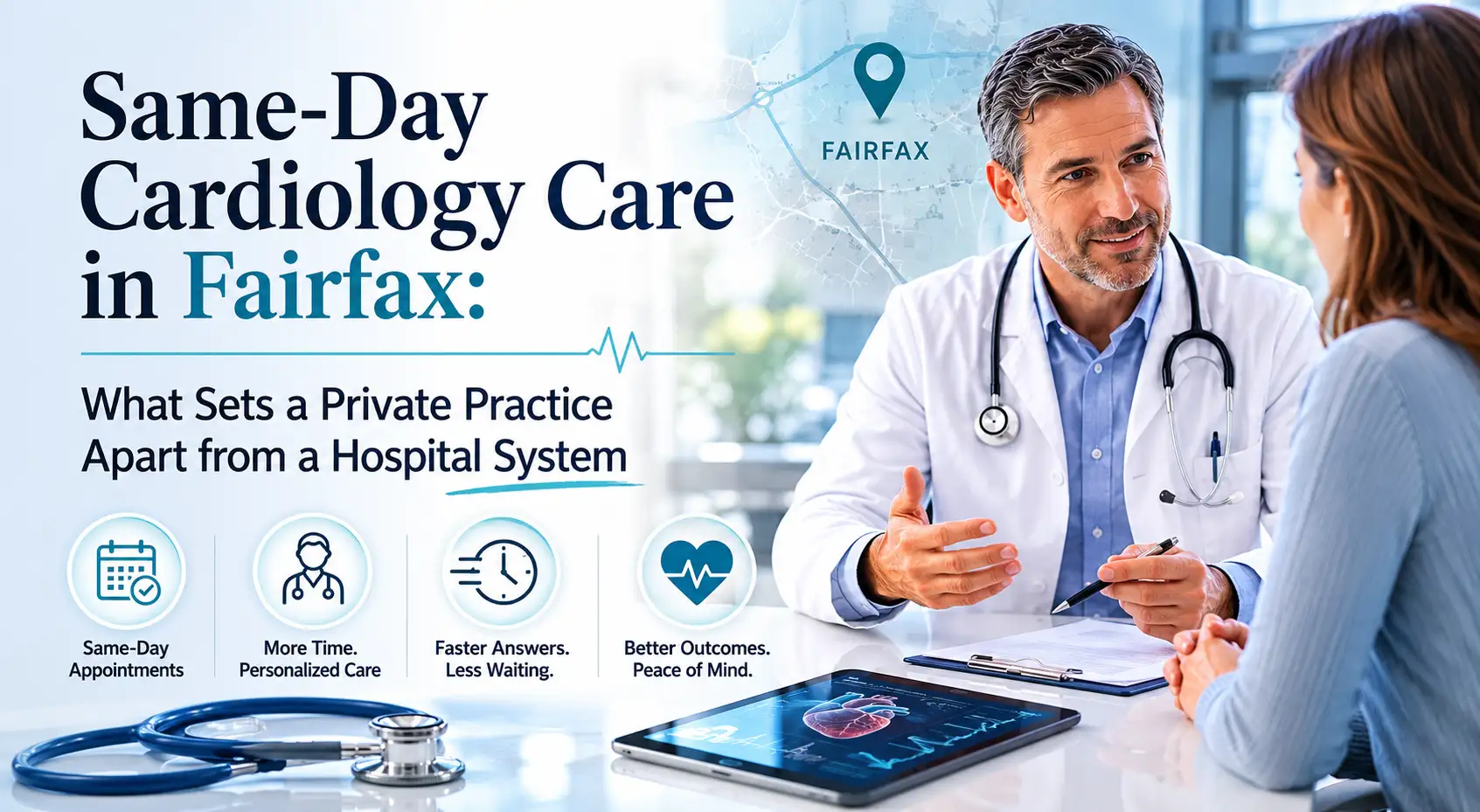 Same Day Cardiology Care in Fairfax